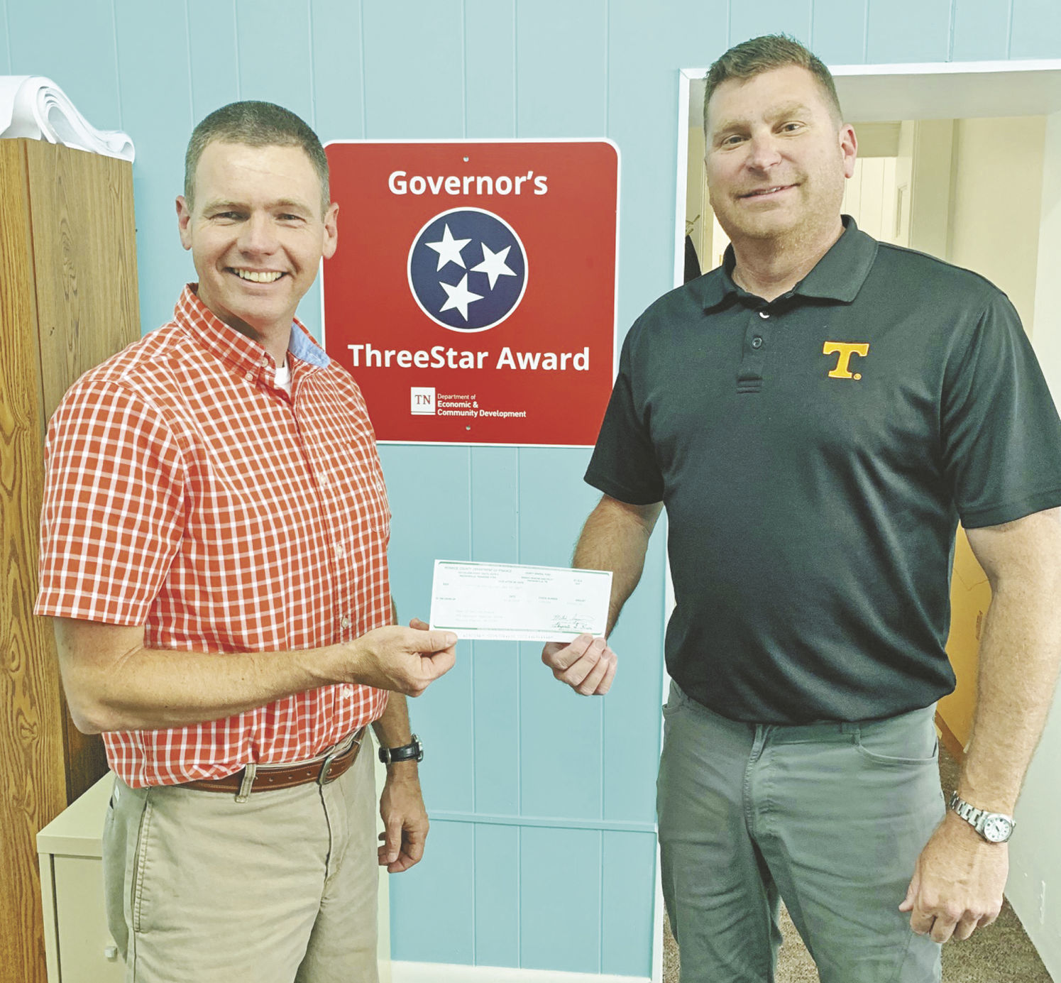 County gives $25,000 to Tellico Plains for community development